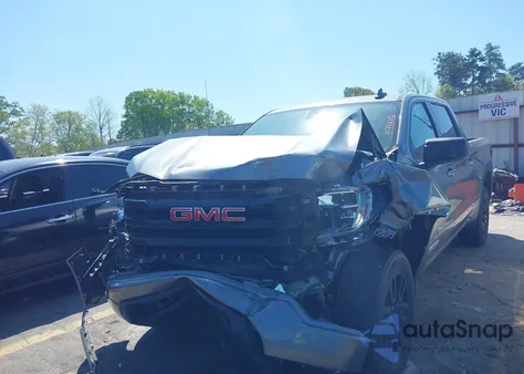 2021 GMC Sierra 1500 2Wd Short Box Elevation from USA, damaged, VIN 3GTP8CEK1MG398906